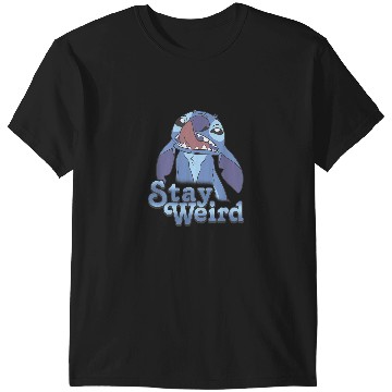Discover Disney Lilo Stitch Stay Weird Stitch Quote T-Shirts