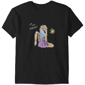 Discover Disney Olaf Presents Tangled Rapunzel We Got Dreams Tank Top T-Shirts