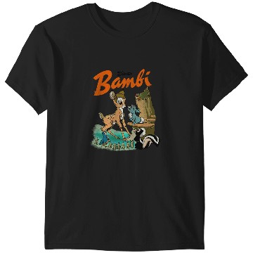 Discover Disney Bambi  Group Poster T-Shirts