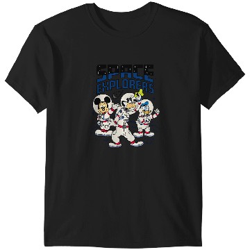 Discover Disney Mickey Goofy Donald Space Explorers T-Shirts