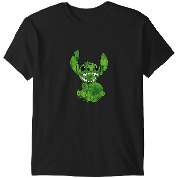 Discover Disney Lilo Stitch St Patricks Day Stitch Clover T-Shirts