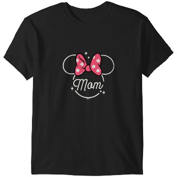 Discover Disney Minnie Mouse Mom Head Icon Magic Mother’s Day T-Shirts