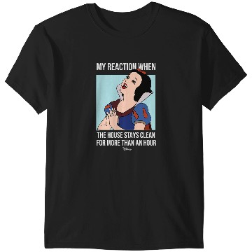 Discover Disney Princess - Snow White House Stays Clean Meme T-Shirts