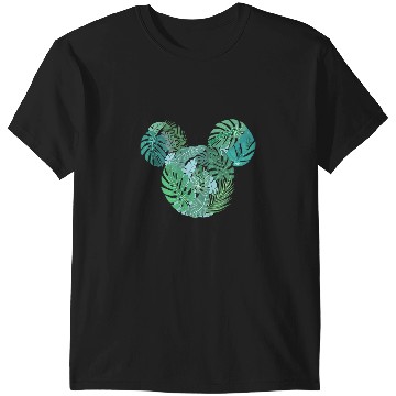 Discover Disney Mickey Classic Mickey Tropical Face Fill V2 T-Shirts