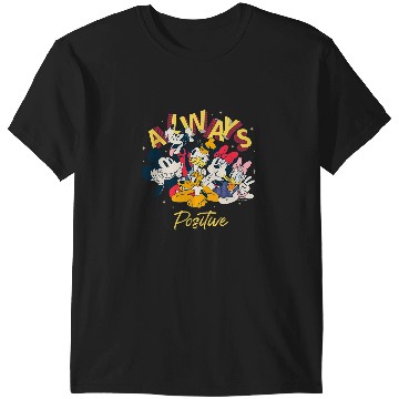 Discover Disney Mickey and Friends Always Positive T-Shirts