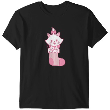 Discover Disney Aristocats Marie Christmas Simple Stocking T-Shirts