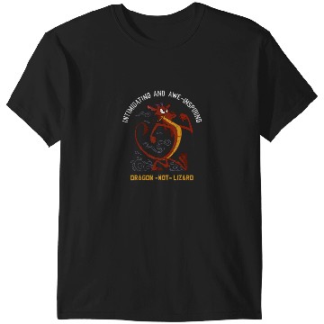 Discover Disney Mulan Mushu Dragon Not Lizard Portrait T-Shirts