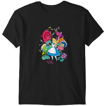 Discover Disney Alice in Wonderland Wildflower Forest T-Shirts