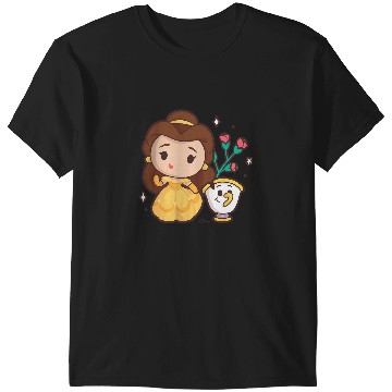 Discover Disney Princess - Belle and Chip Teacup T-Shirts