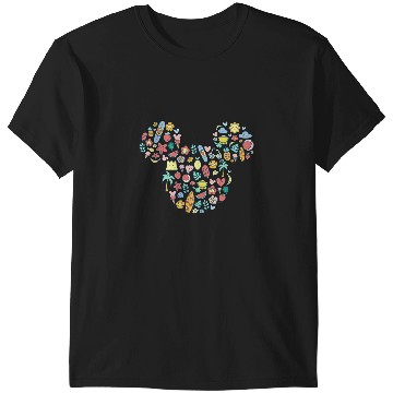 Discover Disney Mickey Mouse Icon Summer Fun T-Shirts
