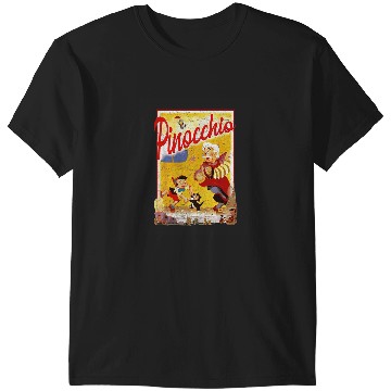Discover Disney Pinocchio  Storybook Poster T-Shirts