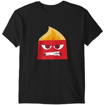 Discover Disney and Pixar’s Inside Out Anger Red Raglan Baseball Tee T-Shirts