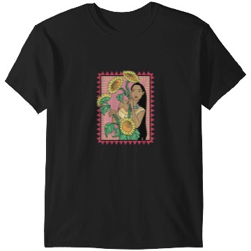 Discover Disney Pocahontas Sunflowers Movie Still T-Shirts