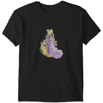 Discover Disney Rapunzel Watercolor TShirt T-Shirts