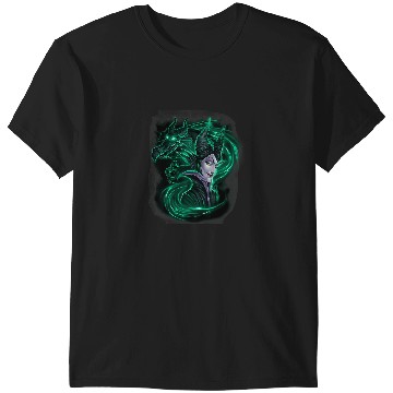 Discover Disney Sleeping Beauty Maleficent Dark Magic Gra T-Shirts