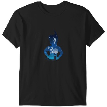 Discover Disney Peter Pan Midnight London Flight Silhouet T-Shirts