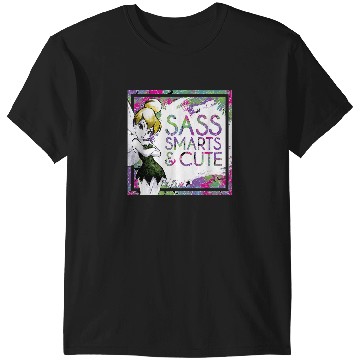 Discover Disney Peter Pan Tinkerbell Sass, Smart & Cute Tropical T-Shirts