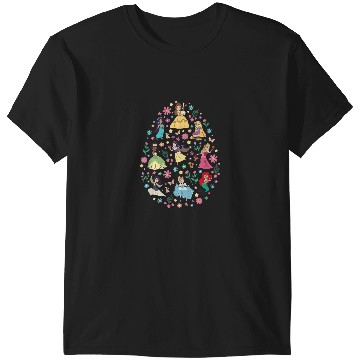 Discover Disney Princess Spring Flower Filled Easter Egg T-Shirts