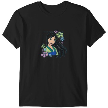 Discover Disney Princess Mulan Flowers T-Shirts
