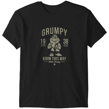 Discover Disney Snow White Grumpy Born This Way 1938 T-Shirts
