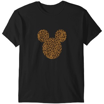 Discover Disney Mickey And Friends Mickey Mouse Cheetah Print T-Shirts