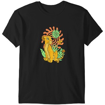 Discover Disney The Lion King Nala Geometric Pattern Portrait T-Shirts