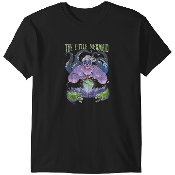 Discover Disney The Little Mermaid Evil Ursula Crystal Ball T-Shirts