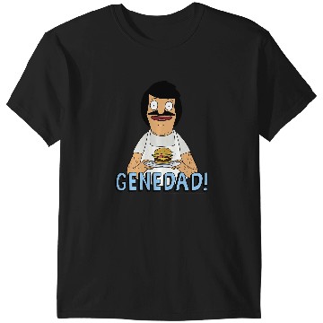 Discover Bobs Burgers Gene Dad Portrait T-Shirts