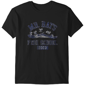 Discover Disneyss Pixars Finding Nemo Mr Rays Fish School 2003 Poster T-Shirts