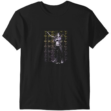 Discover Marvel Hawkeye Disney Plus Bishop Text Stack Pos T-Shirts