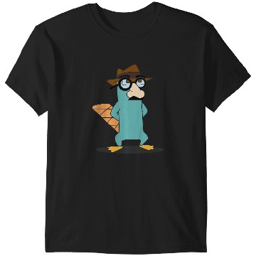 Discover Disneyss Phineas And Ferb Agent P Glasses Moustache Costume T-Shirts