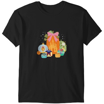 Discover Disney Princess Pumpkins Fall Princesses and Pumpkin Castle T-Shirts