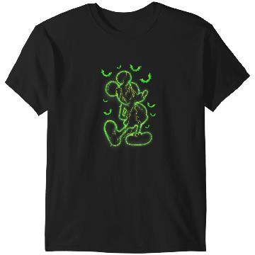 Discover Disney Mickey Mouse Green Lighting Halloween T-Shirts