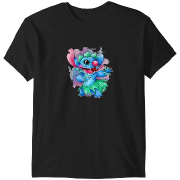 Discover Stitch Colorful Hoodie Stitch Cute   , Stitch Eras Tour , Stitch Shirt, Disney Land Lilo and Stitch T-Shirts