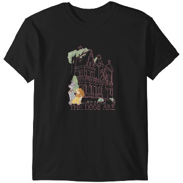 Discover Womens Disney Lady And The Tramp Home Is Where The Dogs Are V-Neck T-Shirts