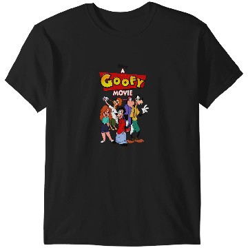 Discover Disney A Goofy Movie Group Shot Logo T-Shirts