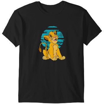 Discover womens disney lion king young simba happy blue T-Shirts