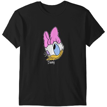 Discover Disney Mickey And Friends Daisy Big Face T-Shirts