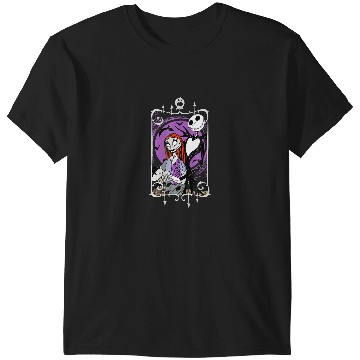 Discover disney nightmare bee christmas jack and sally T-Shirts