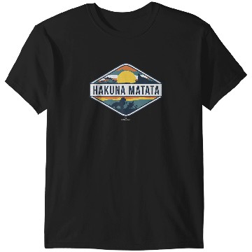 Discover Disney The Lion King Hakuna Matata Diamond Logo T-Shirts