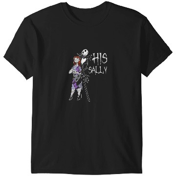 Discover Disney The Nightmare Before Christmas His Sally T-Shirts