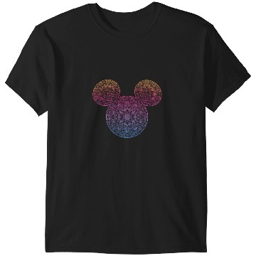 Discover Disney Mickey And Friends Mandala Mickey Ears T-Shirts