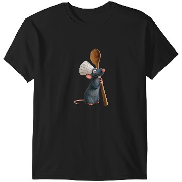 Discover disney Pixars ratatouille chef remy with spoon T-Shirts