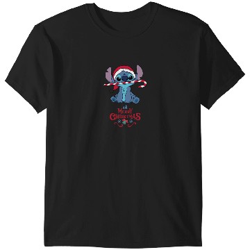 Discover Merry Christmas Stitch  Lilo  Stitch Cute Lovable Character Sticker, Stitch Eras Tour , Stitch Shirt, Disney Land Lilo and Stitch T-Shirts