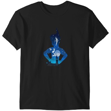 Discover Disney Peter Pan Midnight London Flight Silhouette Fill T-Shirts