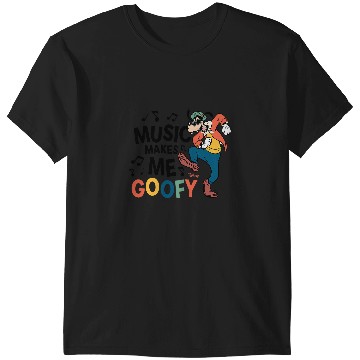 Discover Disney Music Makes Me Goofy T-Shirts