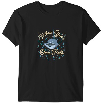 Discover Disney Pocahontas Meeko Follow Your Own Path Text T-Shirts
