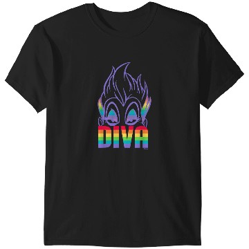Discover Disney Villains Ursula Diva Pride T-Shirts