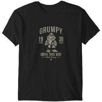 Discover Disney Snow White Grumpy Born This Way 1938 T-Shirts