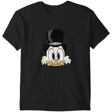 Discover Disney Ducktales Scrooge Mcduck Big Face T-Shirts